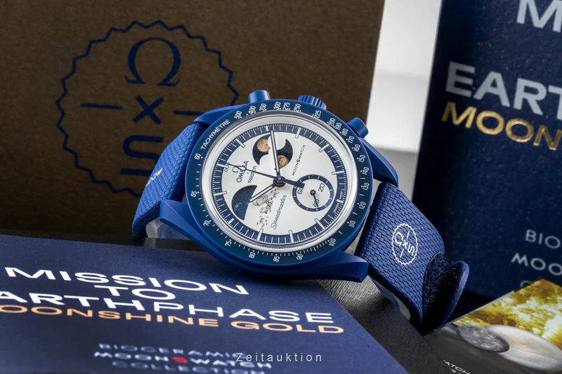 Swatch Omega Moonswatch chronograph others quartz men's watch SO33N703L [2605141]