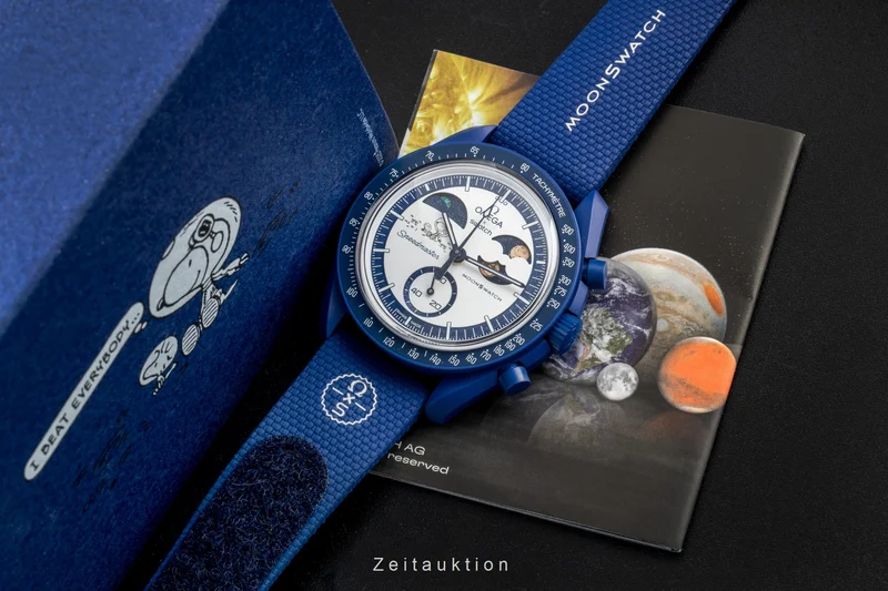 Swatch Omega Moonswatch chronograph others quartz men's watch SO33N703L [2605141]