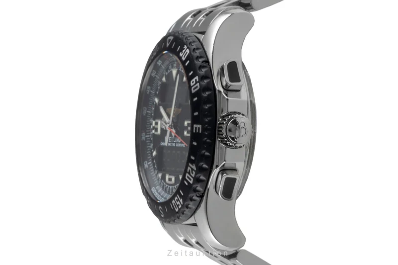 Breitling Airwolf chronograph Steel / rubber quartz men's watch A78364 [2605742]