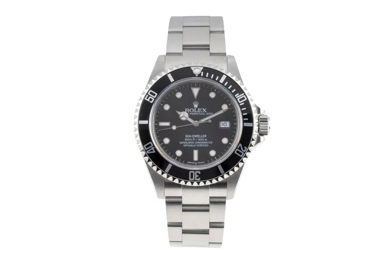 Rolex Sea-Dweller steel automatic men's watch 16600 [2605740]