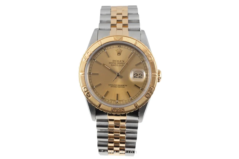 Rolex Datejust Turn-O-Graph steel / gold automatic men's watch 16236 [2605722]