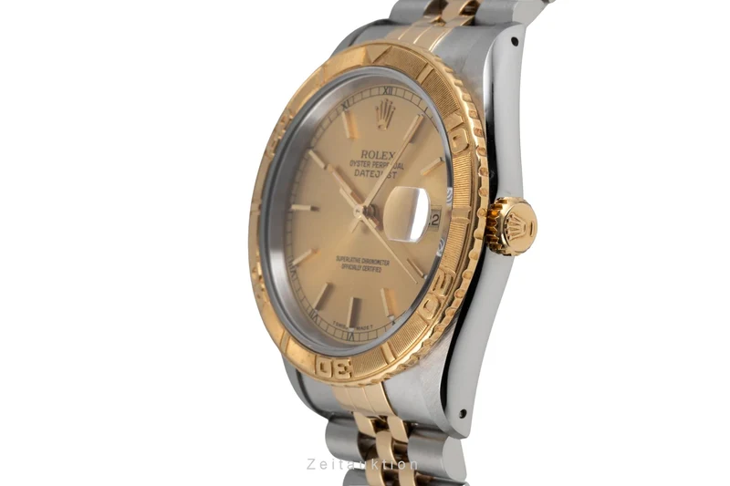 Rolex Datejust Turn-O-Graph steel / gold automatic men's watch 16236 [2605722]