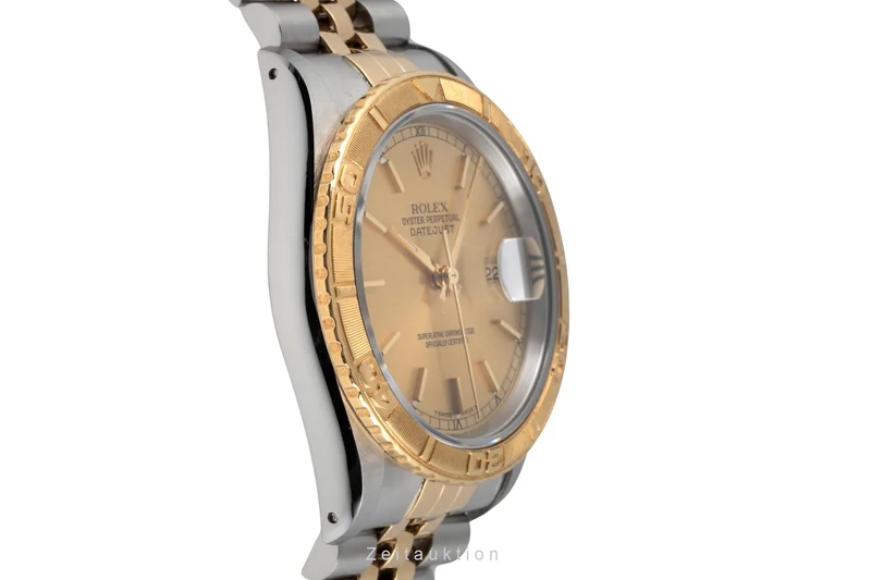 Rolex Datejust Turn-O-Graph steel / gold automatic men's watch 16236 [2605722]