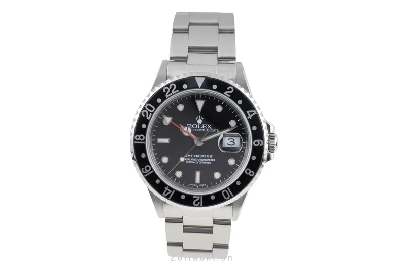 Rolex GMT-Master II steel automatic men's watch 16710 [2605769]
