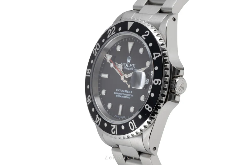 Rolex GMT-Master II steel automatic men's watch 16710 [2605769]