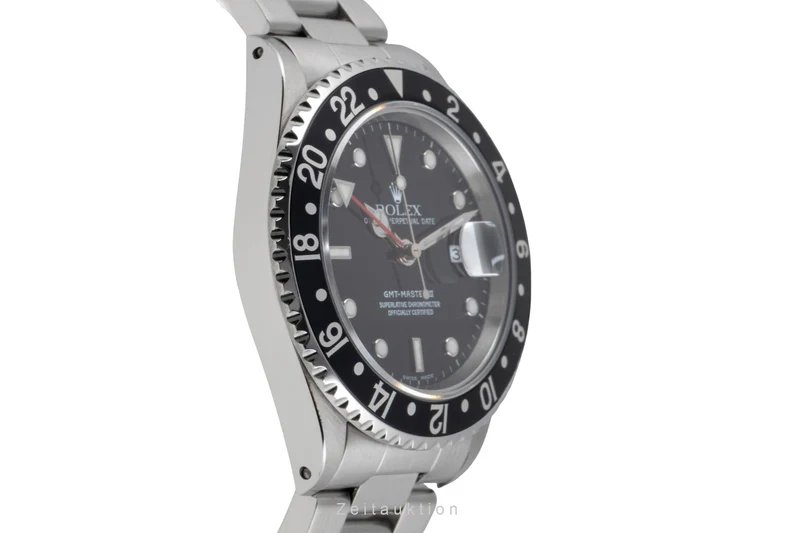 Rolex GMT-Master II steel automatic men's watch 16710 [2605769]