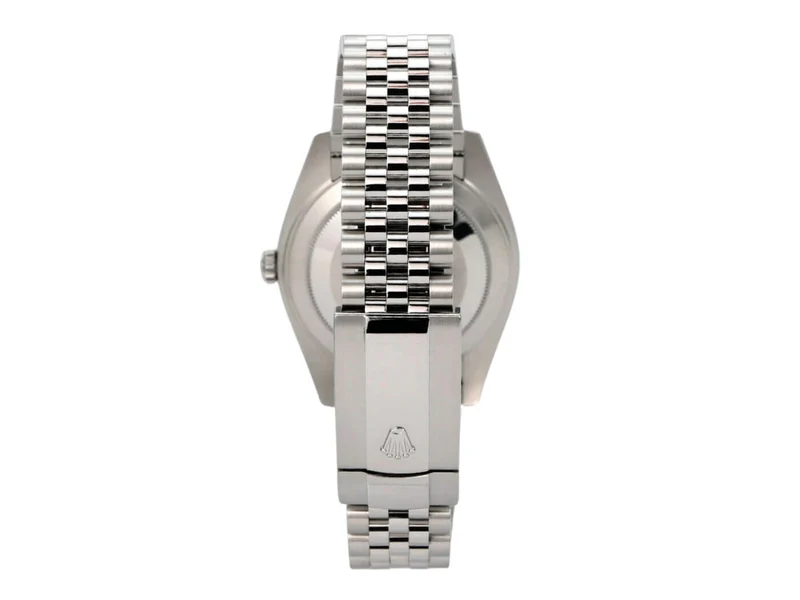Rolex Datejust 41 Edelstahl Weißgold 126334 Rhodium Jubile-Band