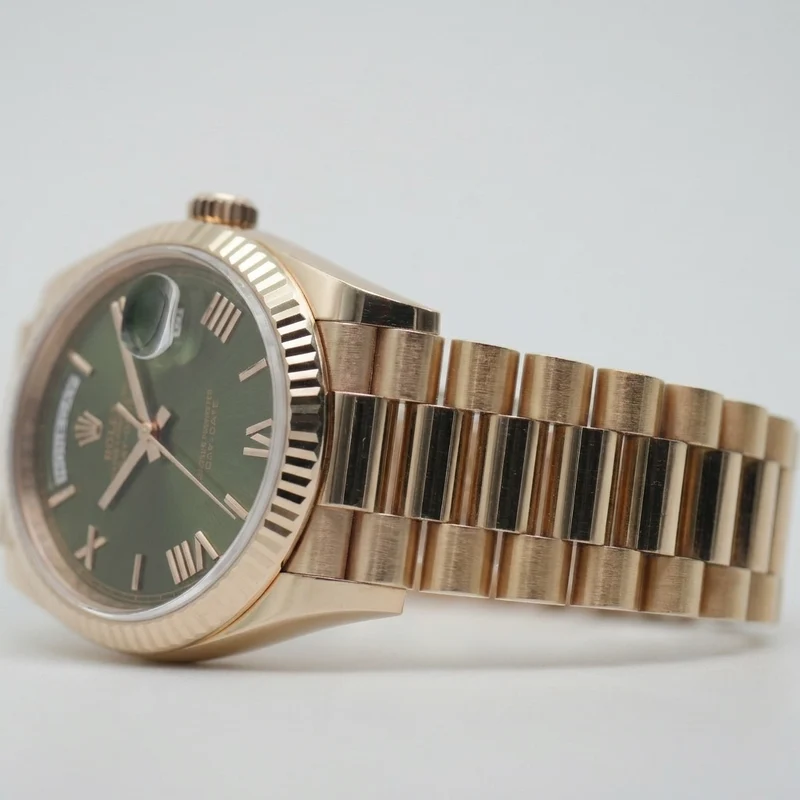 Rolex Day-Date 36 Roségold 128235 - 2025 Olive
