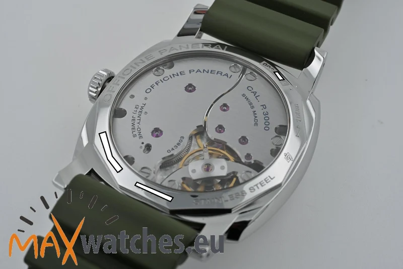 Panerai Radiomir 1940 3 Days PAM00736 47mm Green Grün Boutique Limited Edition