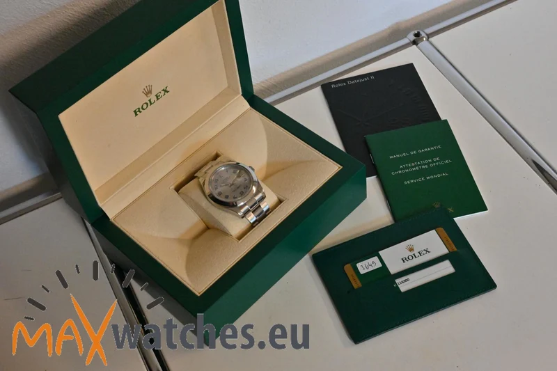 Rolex Datejust II 116300 LC100 Silver Roman Dial