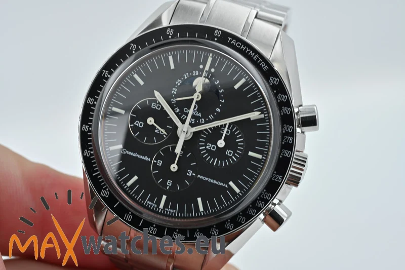 Omega Speedmaster Chronograph Moonwatch Mondphase Moonphase 3576.50