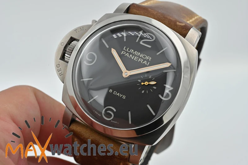 Panerai Luminor 1950 Left-Handed 8 Days Titanio PAM 368 PAM00368 LE Limited