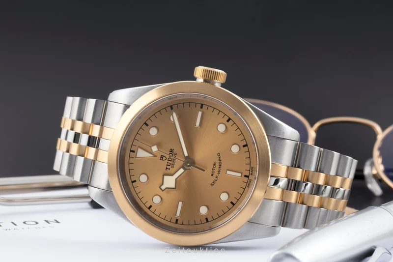 Tudor Black Bay 41 steel / gold automatic men's watch 79543-0002 [2605569]