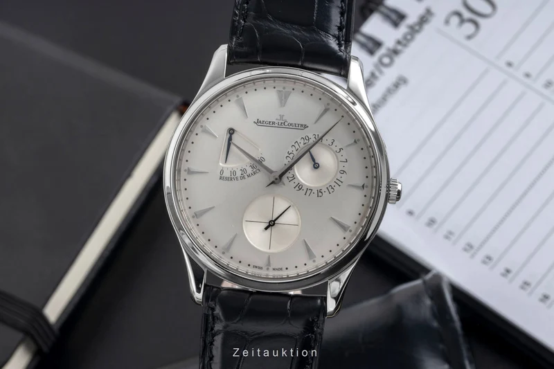 Jaeger LeCoultre Master Ultra Thin steel automatic men's watch Q1378420 176.8.38.S [2605627]