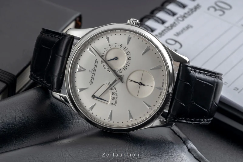 Jaeger LeCoultre Master Ultra Thin steel automatic men's watch Q1378420 176.8.38.S [2605627]