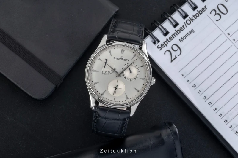 Jaeger LeCoultre Master Ultra Thin steel automatic men's watch Q1378420 176.8.38.S [2605627]
