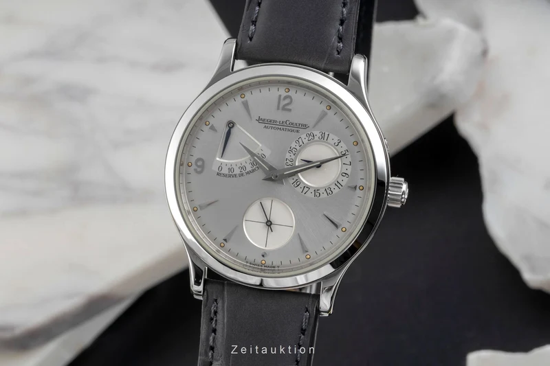 Jaeger LeCoultre Master Control steel automatic men's watch 140.8.93 LP: 11000EUR [2605800]
