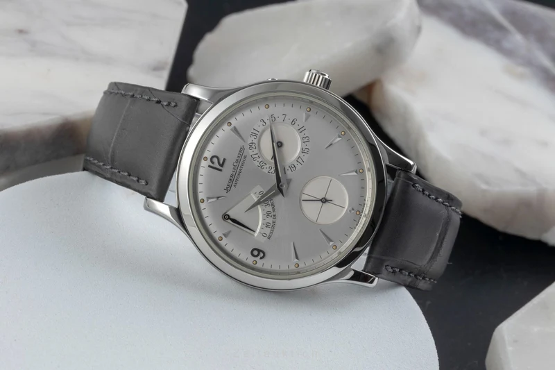 Jaeger LeCoultre Master Control steel automatic men's watch 140.8.93 LP: 11000EUR [2605800]