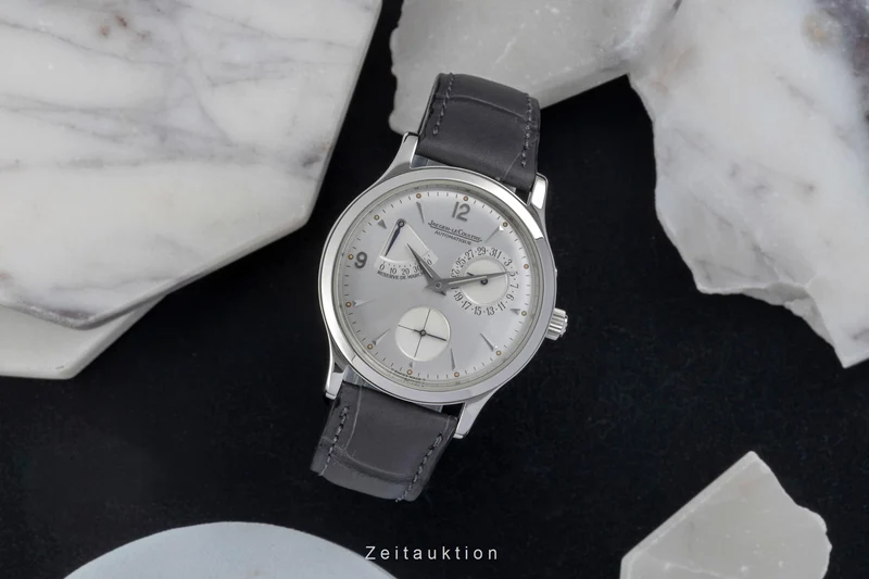 Jaeger LeCoultre Master Control steel automatic men's watch 140.8.93 LP: 11000EUR [2605800]
