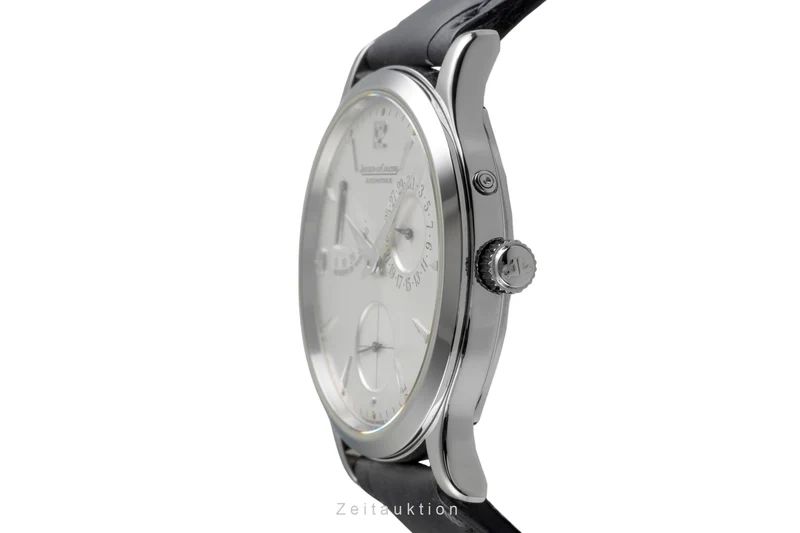 Jaeger LeCoultre Master Control steel automatic men's watch 140.8.93 LP: 11000EUR [2605800]