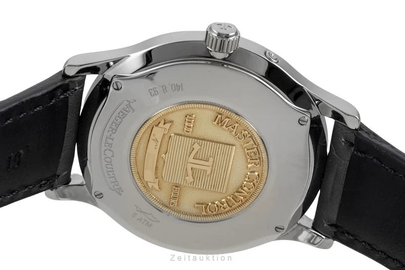 Jaeger LeCoultre Master Control steel automatic men's watch 140.8.93 LP: 11000EUR [2605800]