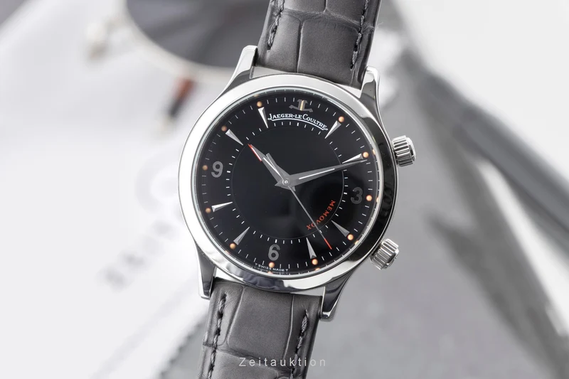 Jaeger LeCoultre Memovox steel manual winding unisex 144.8.94.S [2605799]