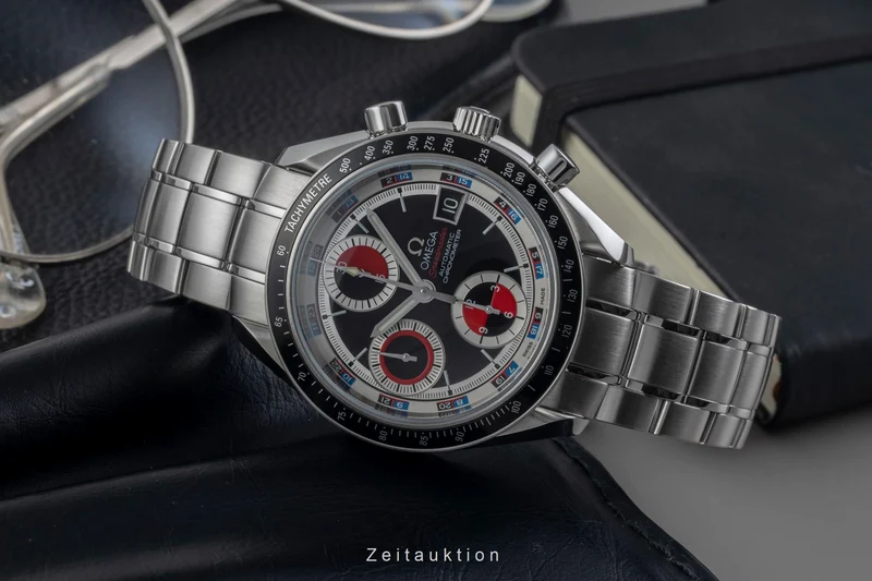 Omega Speedmaster chronograph steel automatic men's watch 3210.52.00, 178.0055 [2605767]