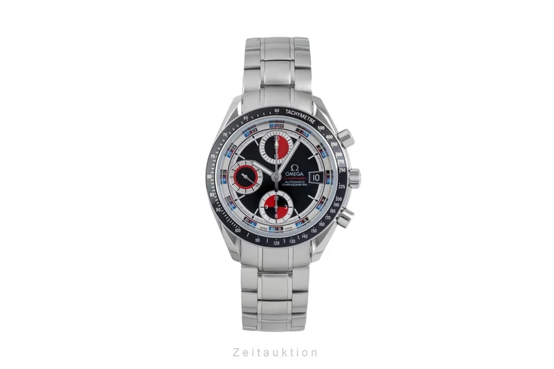 Omega Speedmaster chronograph steel automatic men's watch 3210.52.00, 178.0055 [2605767]