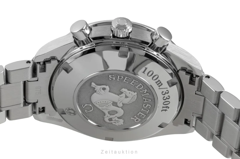 Omega Speedmaster chronograph steel automatic men's watch 3210.52.00, 178.0055 [2605767]
