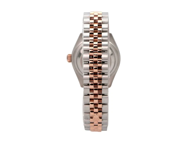 Rolex Datejust 28 Stahl Everose‑Gold 279171 Olive Dia Jubile-Band