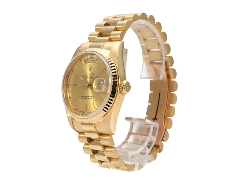 Rolex Day-Date 36 Gelbgold 18238 Champagner