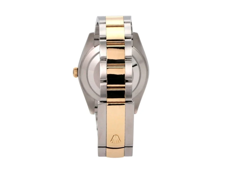 Rolex Datejust 41 Edelstahl Gelbgold 126303 Schwarz
