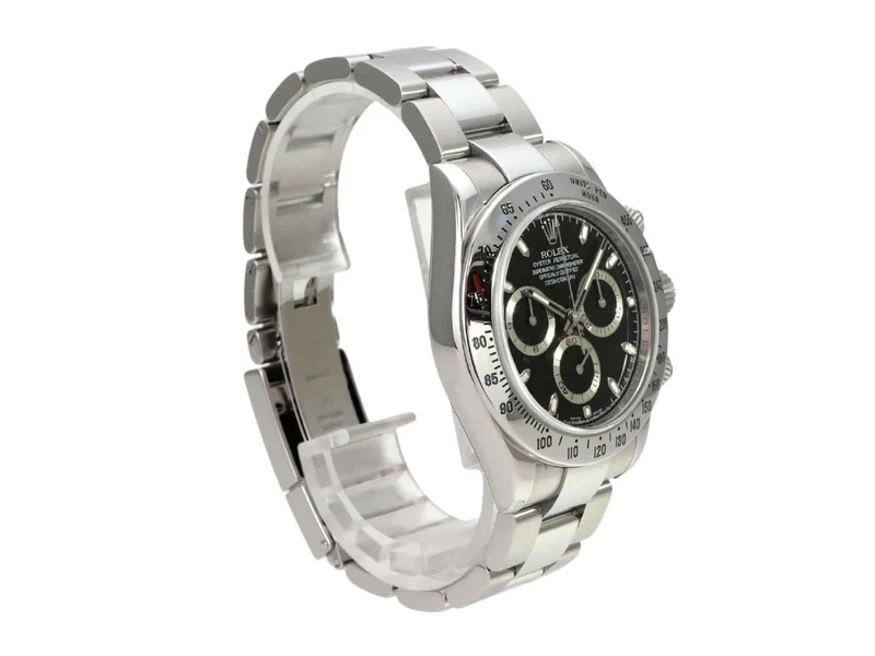 Rolex Daytona Edelstahl 116520 Schwarz