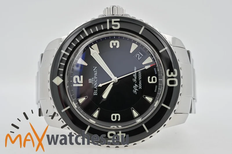 Blancpain Fifty Fathoms Black Dial 5015-1130-71