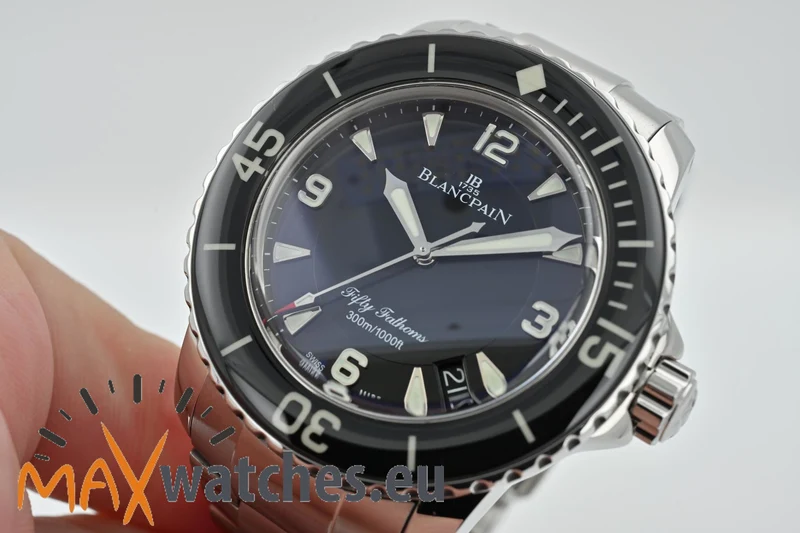 Blancpain Fifty Fathoms Black Dial 5015-1130-71