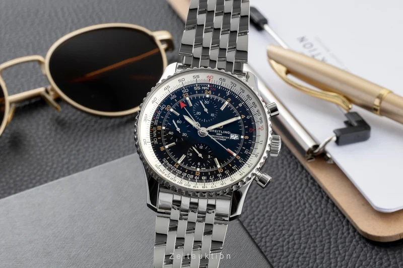 Breitling Navitimer GMT steel automatic men's watch A24322121B2A1 [2605826]