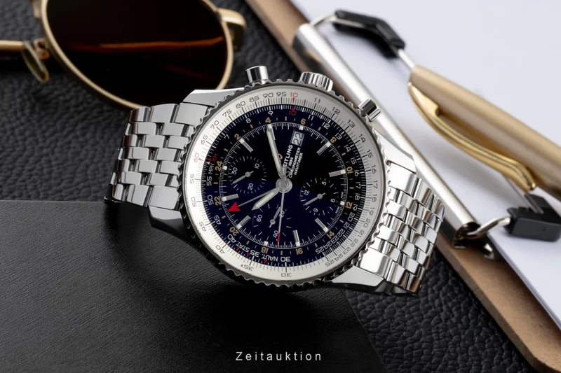 Breitling Navitimer GMT steel automatic men's watch A24322121B2A1 [2605826]