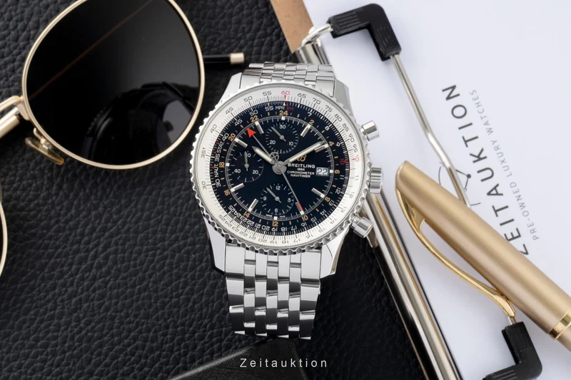 Breitling Navitimer GMT steel automatic men's watch A24322121B2A1 [2605826]