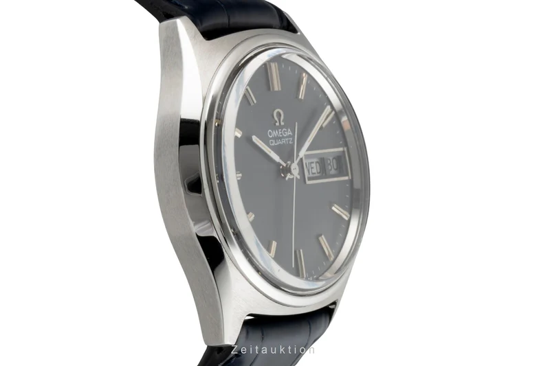 Omega steel quartz men's watch 196.0065 Vintage [2605216]