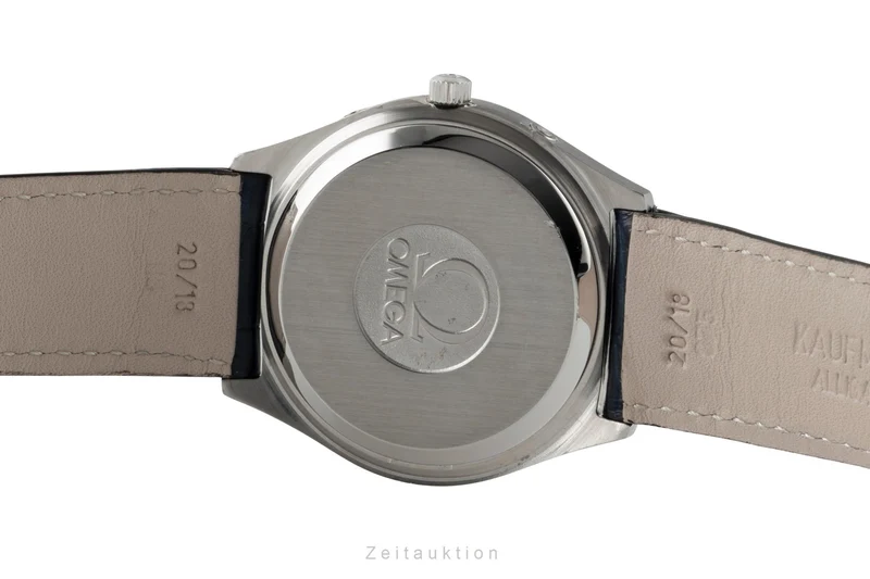 Omega steel quartz men's watch 196.0065 Vintage [2605216]