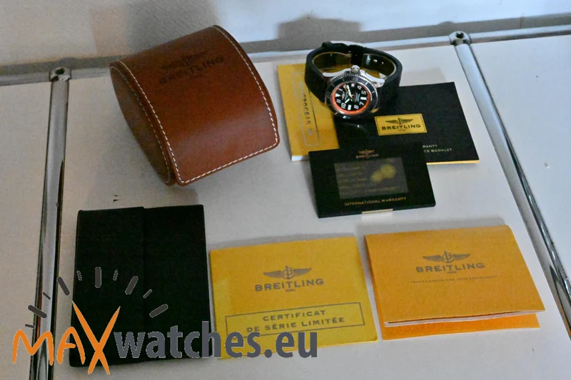 Breitling Superocean 42 A17364Y4/BA89 Limited Edition 2000pcs Orange