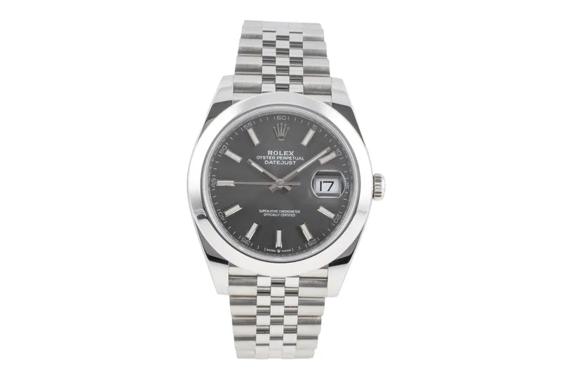 Rolex Datejust steel automatic men's watch 126300 [2605632]