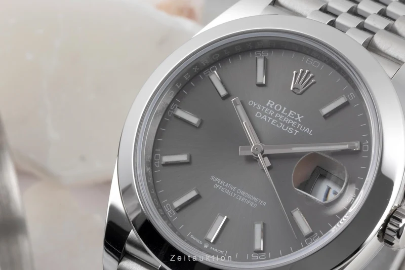 Rolex Datejust steel automatic men's watch 126300 [2605632]