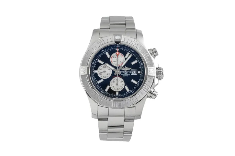 Breitling Super Avenger II chronograph steel automatic men's watch A13371111B1A1 [2605415]
