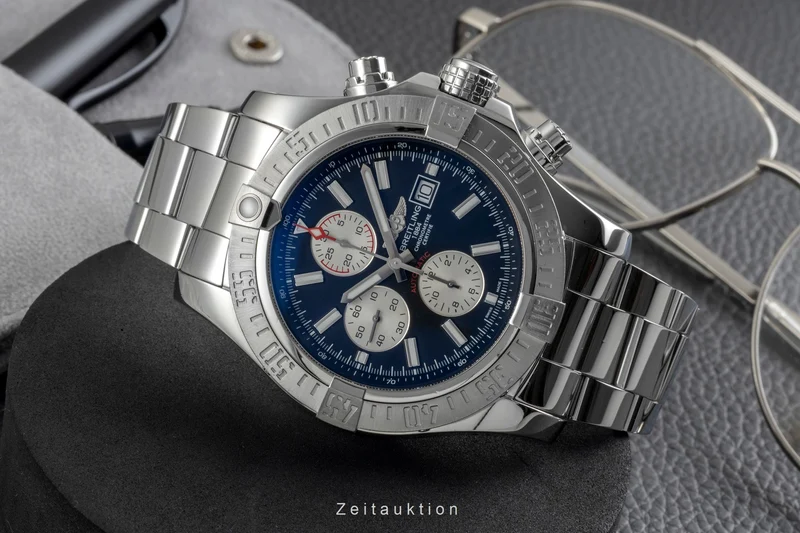 Breitling Super Avenger II chronograph steel automatic men's watch A13371111B1A1 [2605415]