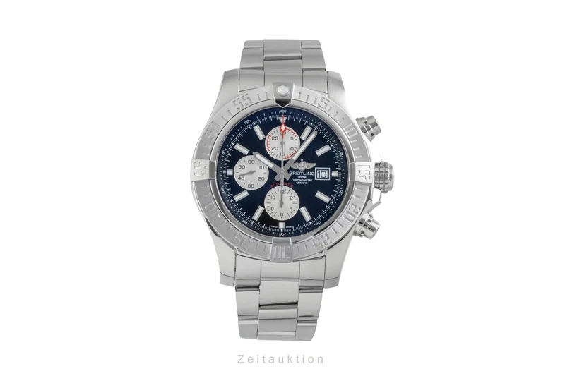 Breitling Super Avenger II chronograph steel automatic men's watch A13371111B1A1 [2605415]