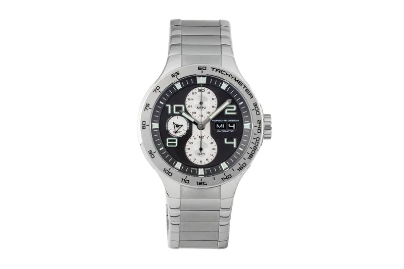 Porsche Design Flat Six chronograph steel automatic men's watch 6340.41.44.AL [2605531]
