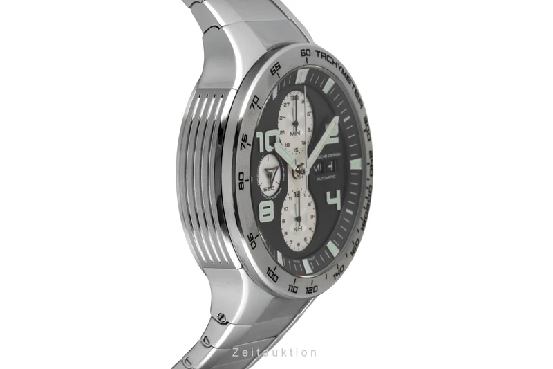 Porsche Design Flat Six chronograph steel automatic men's watch 6340.41.44.AL [2605531]
