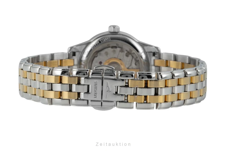 Longines Flagship gilt / steel automatic women's watch L4.274.3 [2604822]