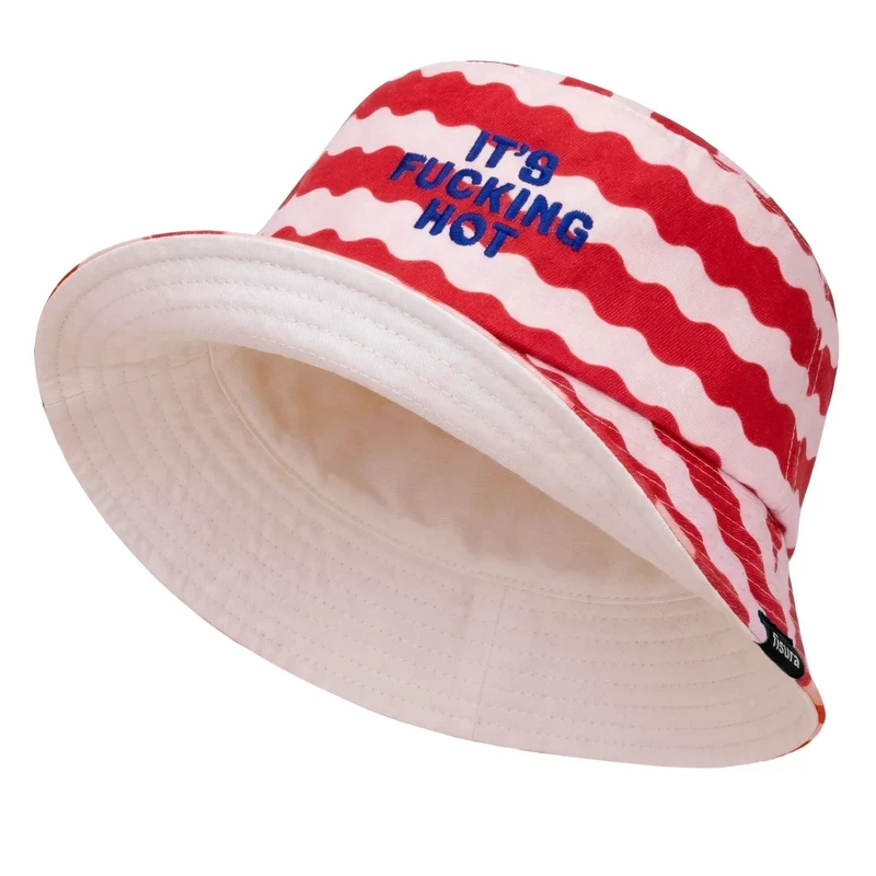 Bucket Hat "It's Fucking Hot" – Baumwolle | Fisura